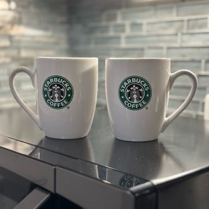 Set of two Starbucks 2007 Mugs